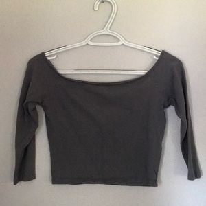Cropped long sleeve